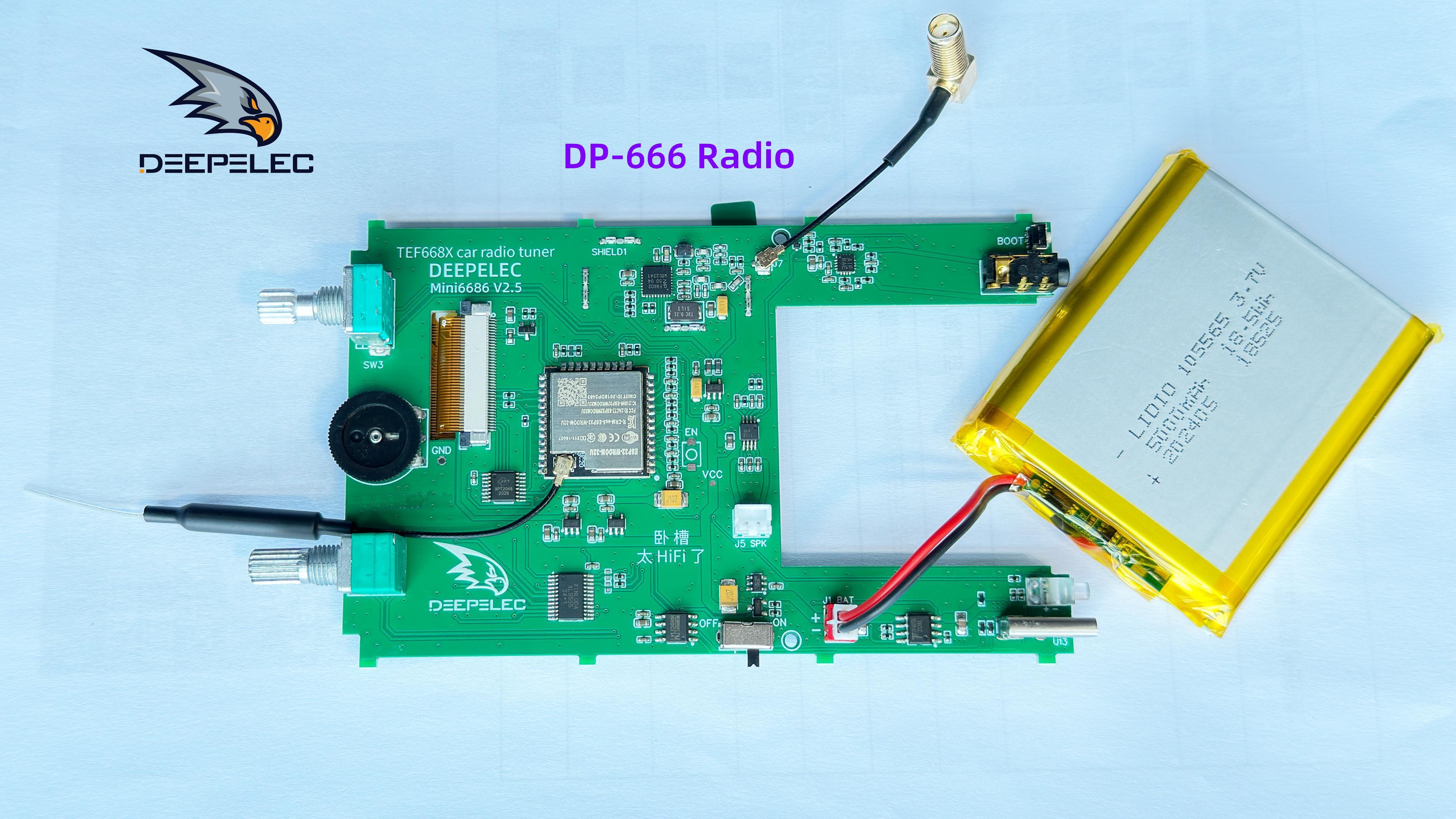thumbnail image 2 of DP-666 TEF6686 High Sensitivity Radio – Hangzhou Minghong Electronic Technology Co., Ltd 2 of 12